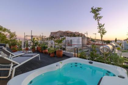 Meno Suite with Private Terrace - Jaccuzzi Acropolis View - image 23